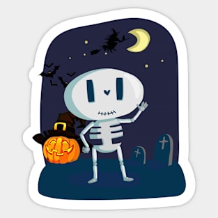 A mask tell us more than a Face | Halloween Sticker